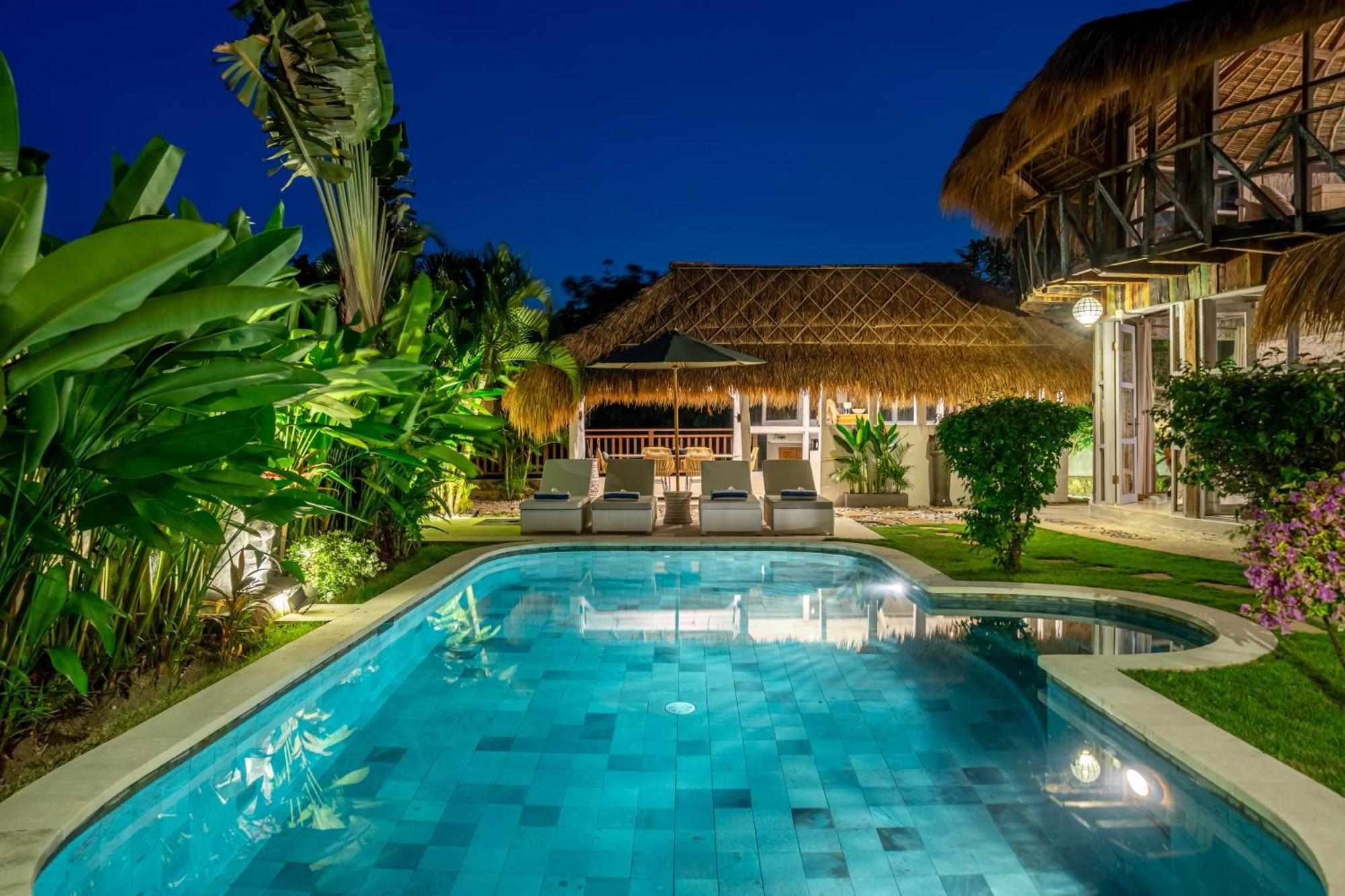 Balangan Beach Villa Idaman Bungalows Jimbaran Esterno foto
