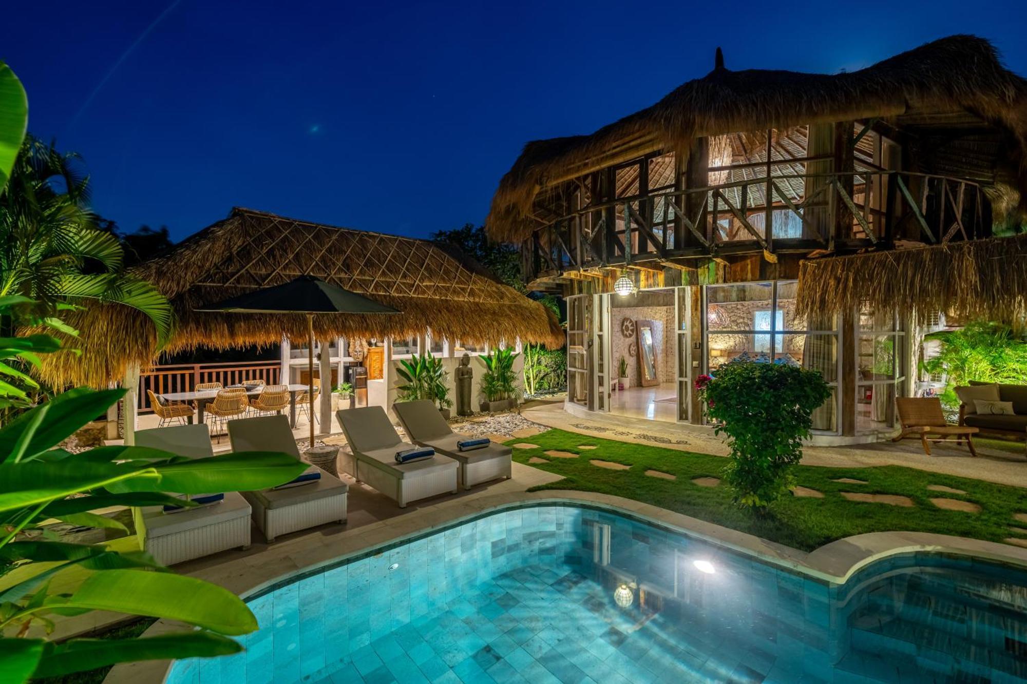Balangan Beach Villa Idaman Bungalows Jimbaran Esterno foto